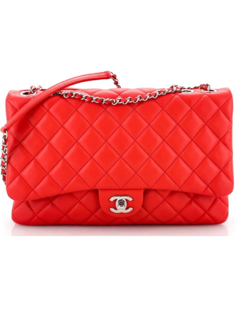 Chanel 3 Flap Bag NM Quilted Lambskin Jumbo